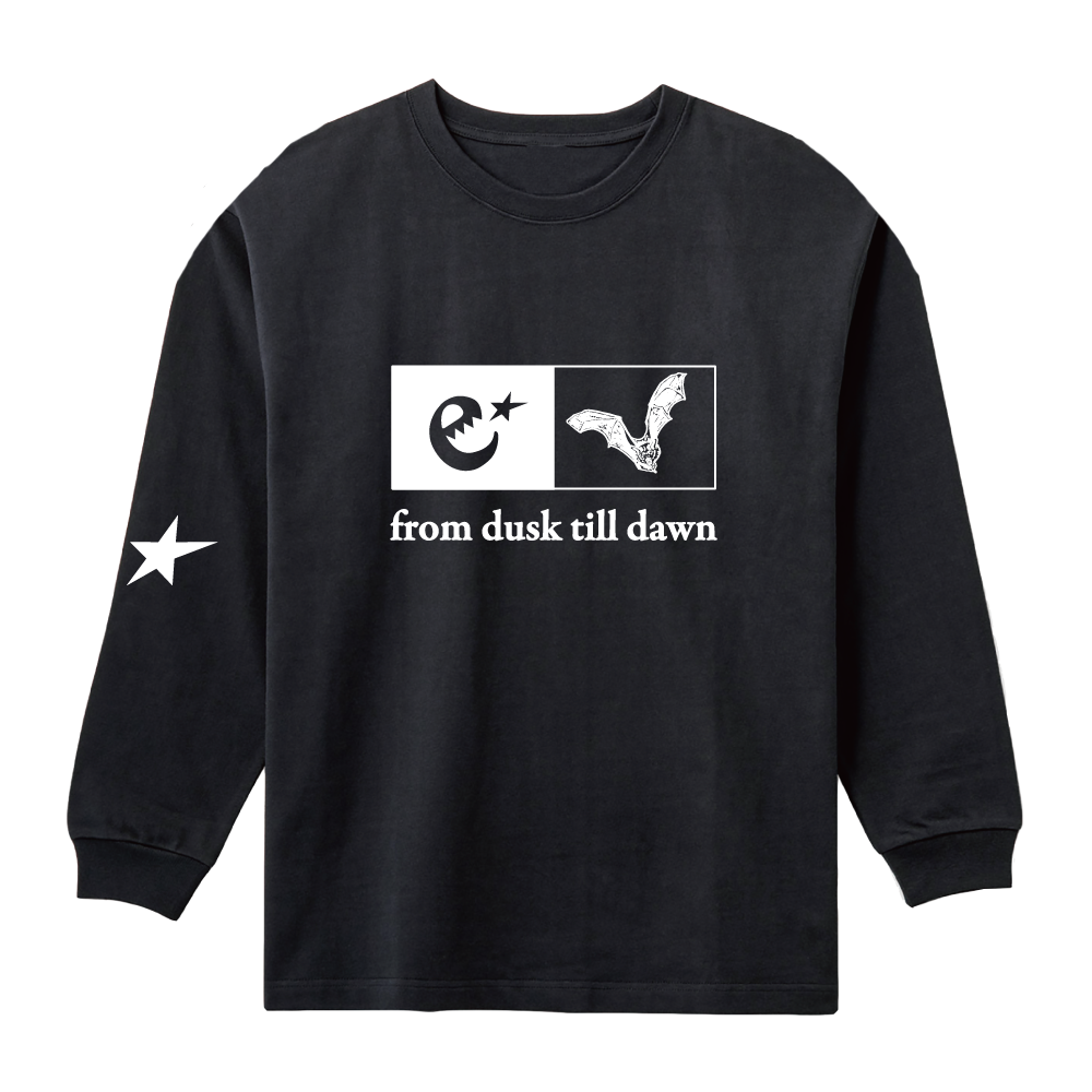 10.2oz big size batt mark LS tee