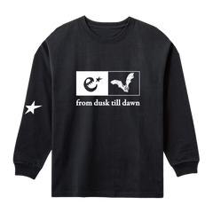 10.2oz big size batt mark LS tee