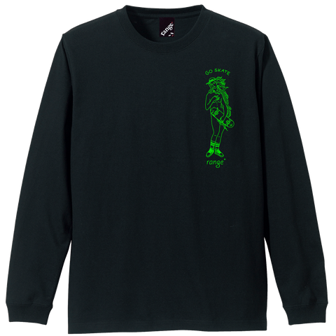 skater goddess LS tee