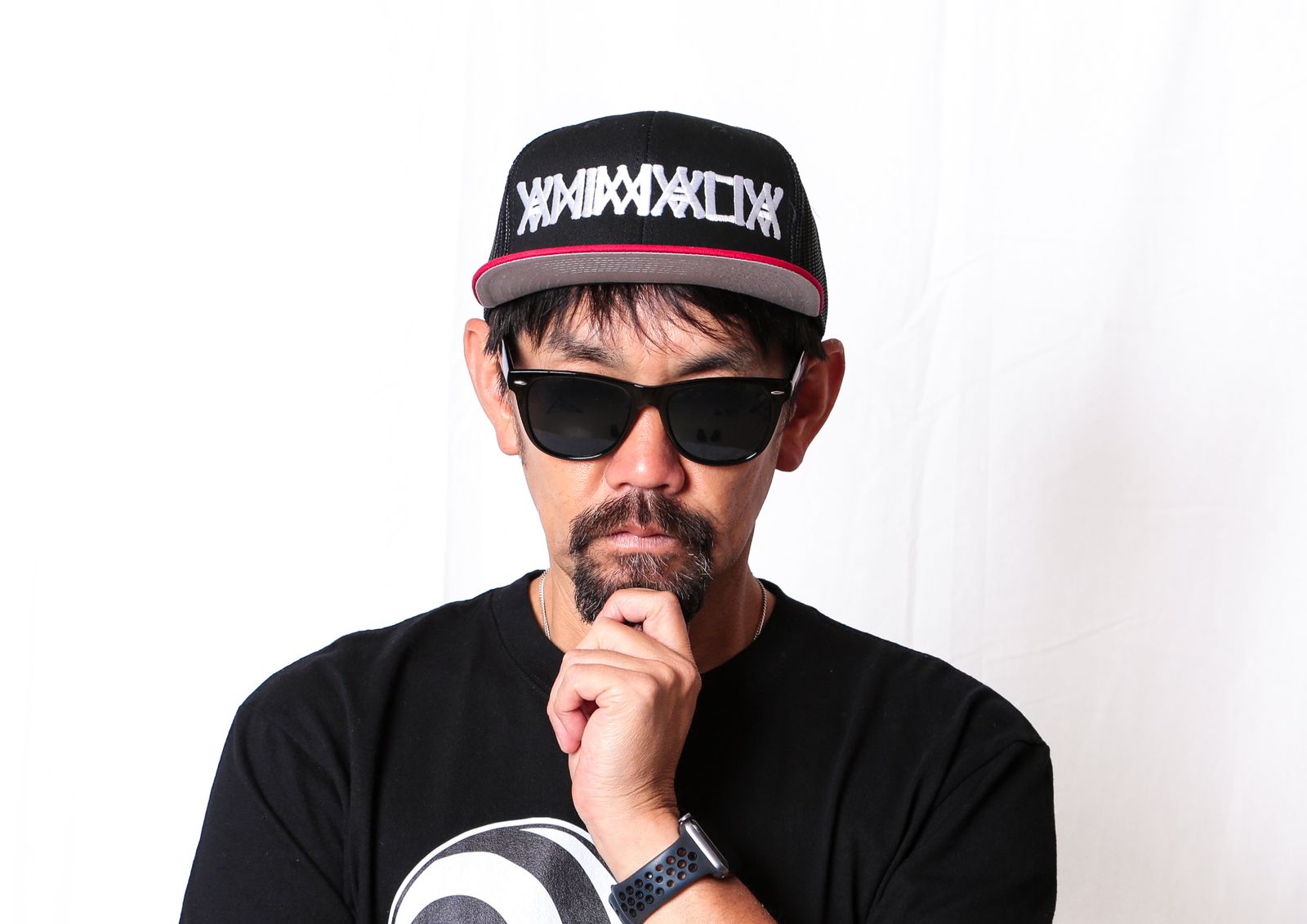 SIX PANELS MESH CAP-LOGO