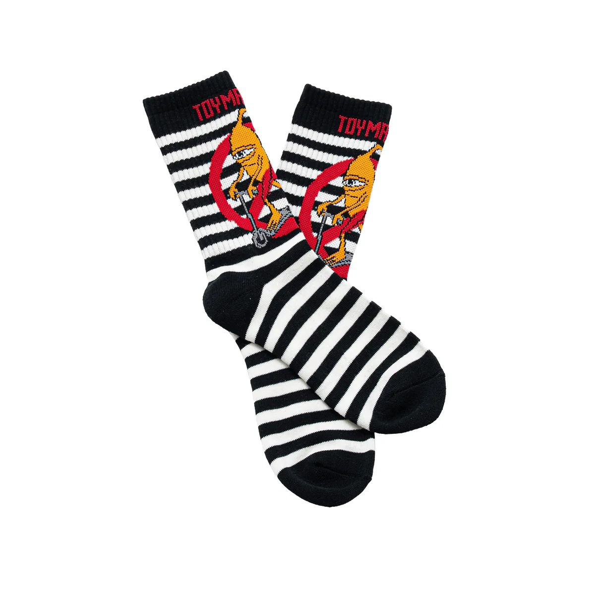 NO SCOOTER STRIPE-SOCKS