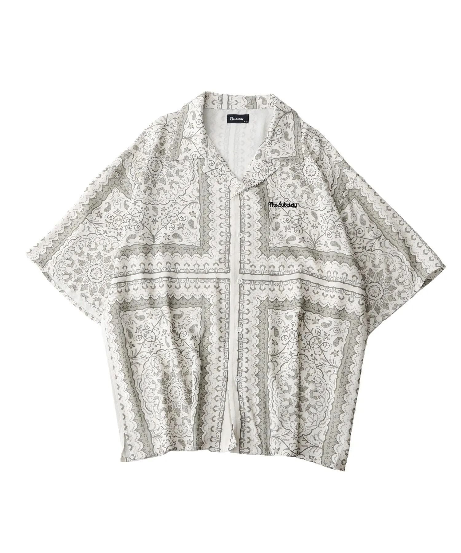 Medallion rayon shirt