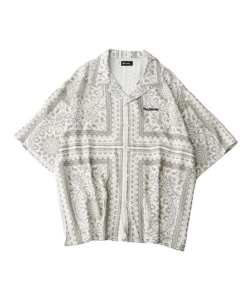 Medallion rayon shirt