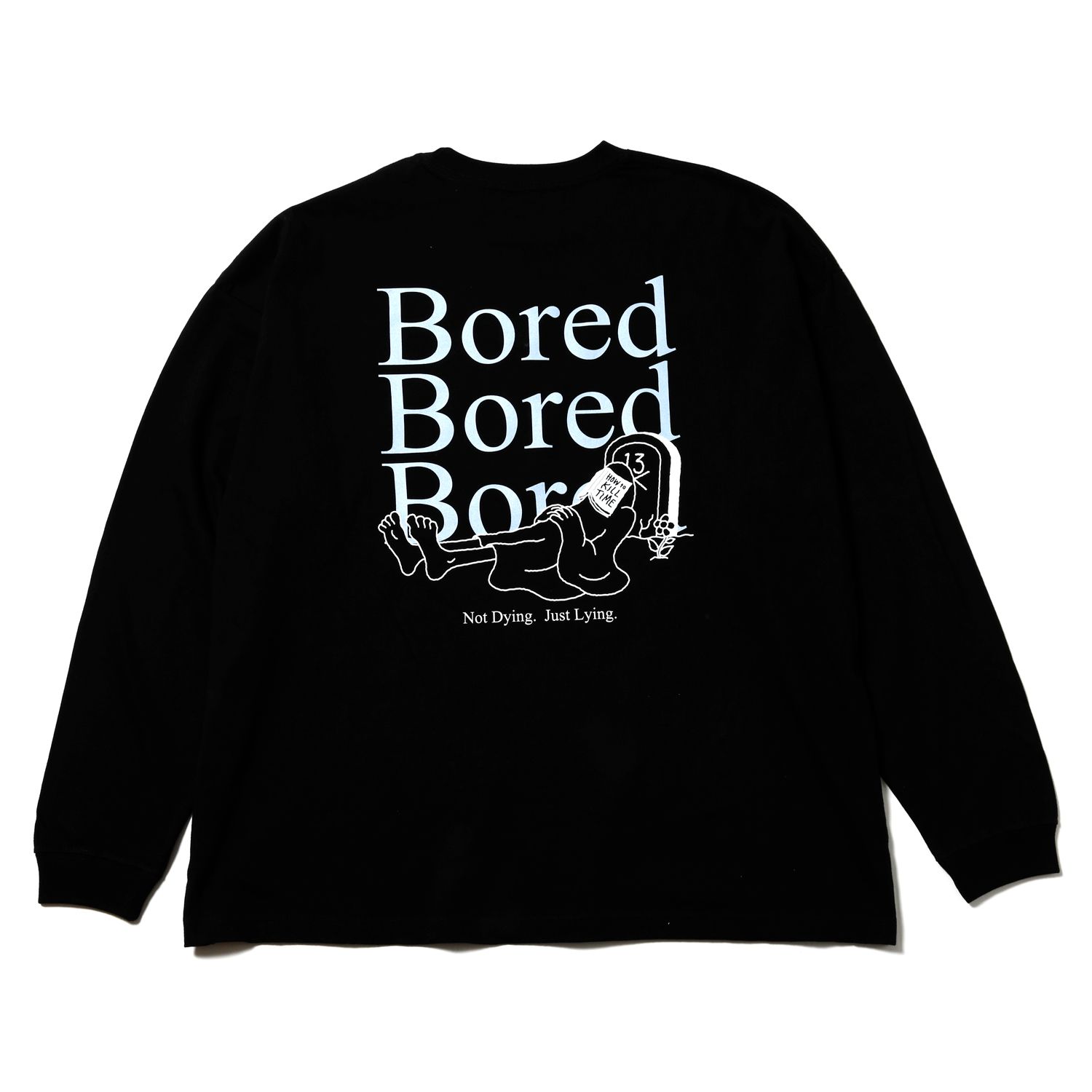 BORED BIG L/S T