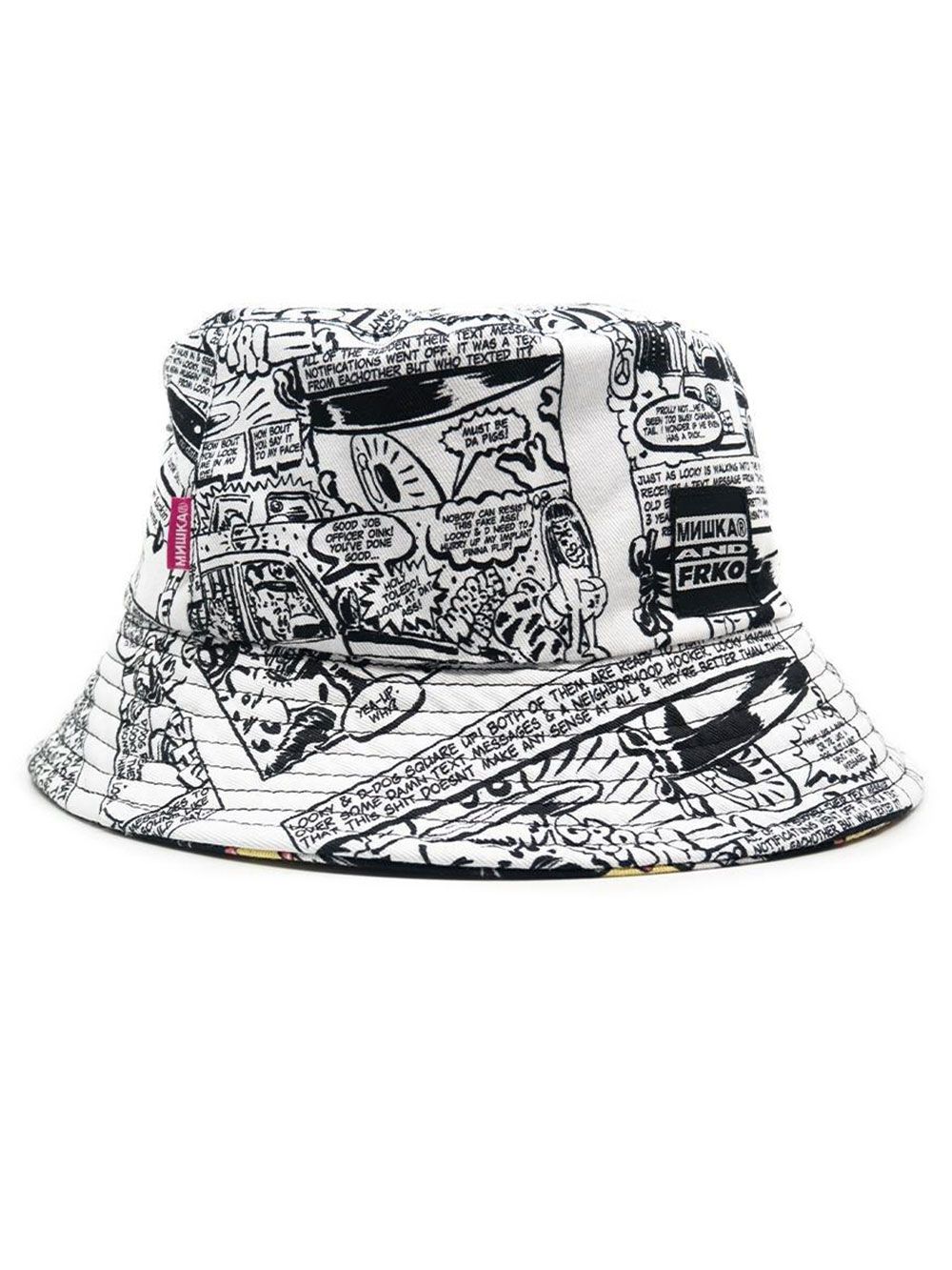 FRKO x Mishka "Pop! Pop! Pop!" Reversible Bucket Hat