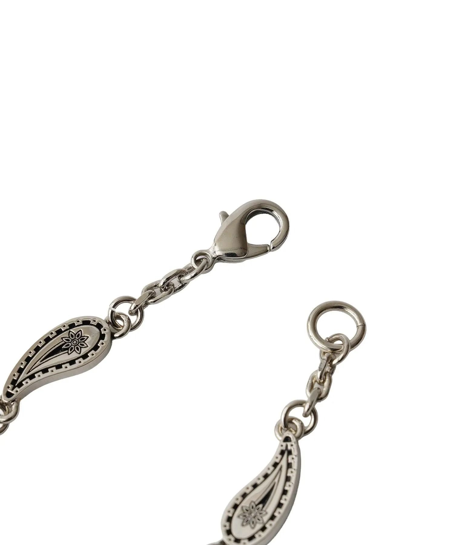 Paisley chain bracelet