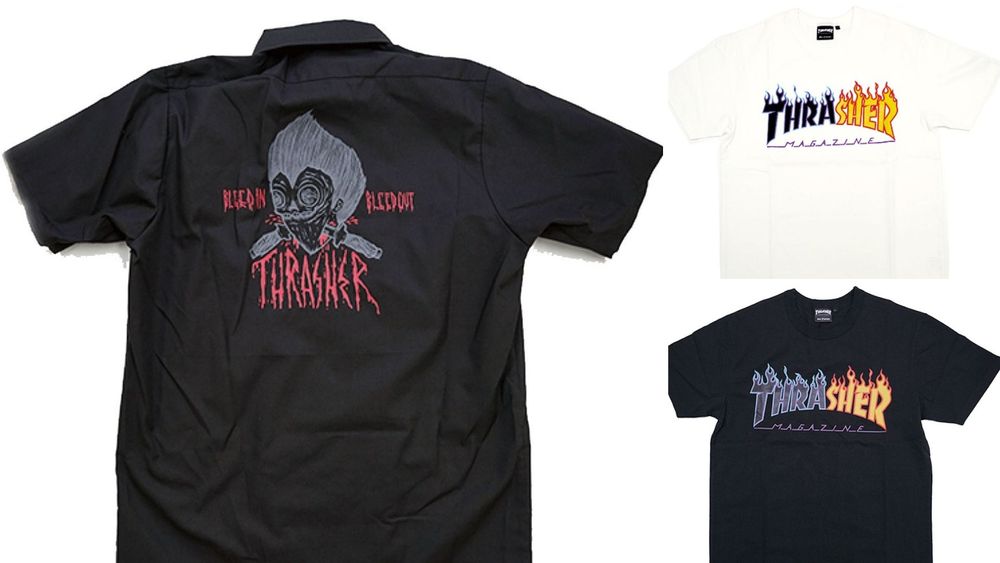 《THRASHER》新作入荷！