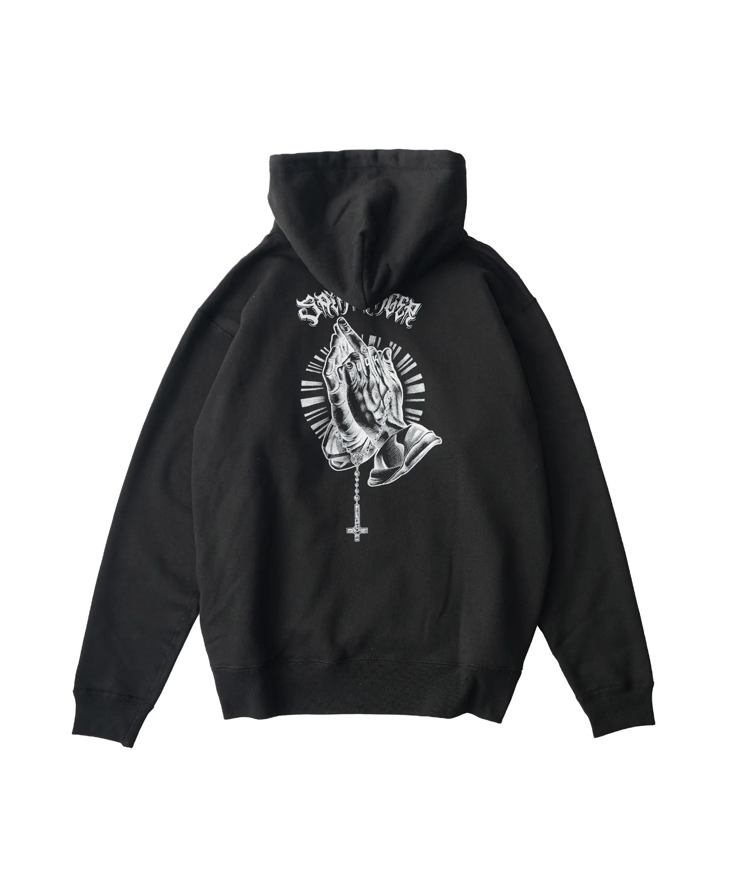 Fuckin' praying hands hoodie