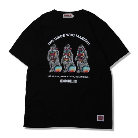 S/S TEE - THE THREE WISE MANDRILL