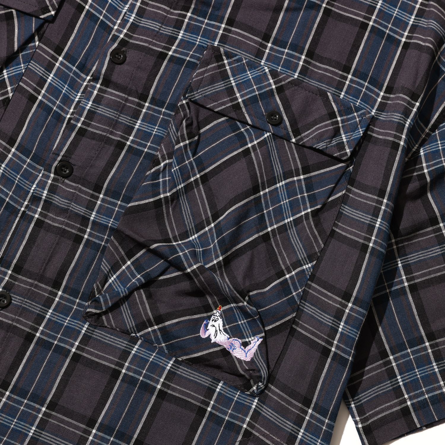 SPOOKY GIRL CHECK S/S SHIRTS