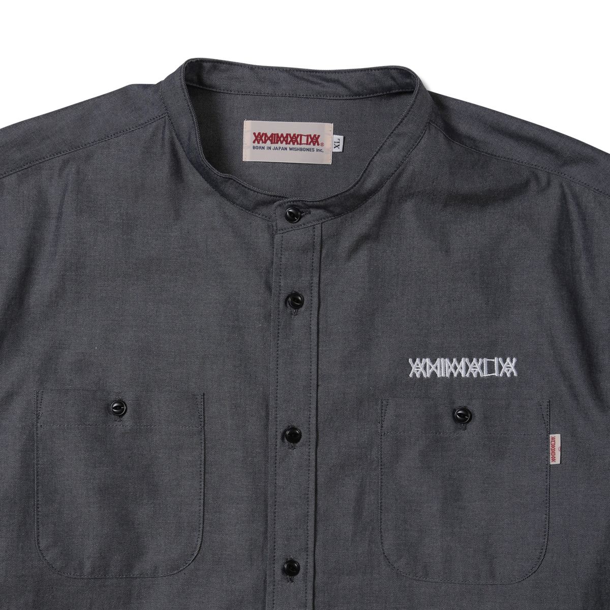 STAND COLLAR SHIRTS - Plain