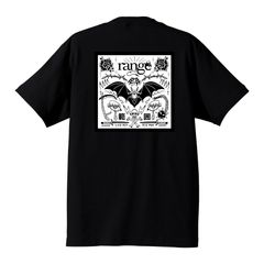 art patch on the back s/s tee