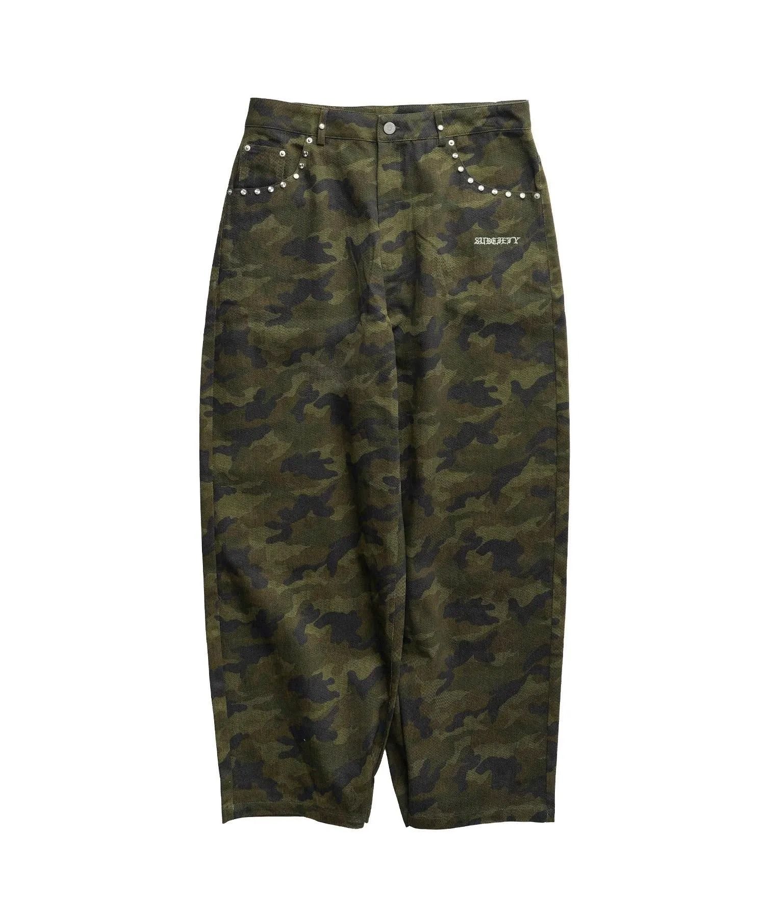Camouflage baggy pants