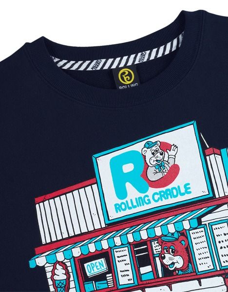 DINER SIGNBOARD CREW-NECK