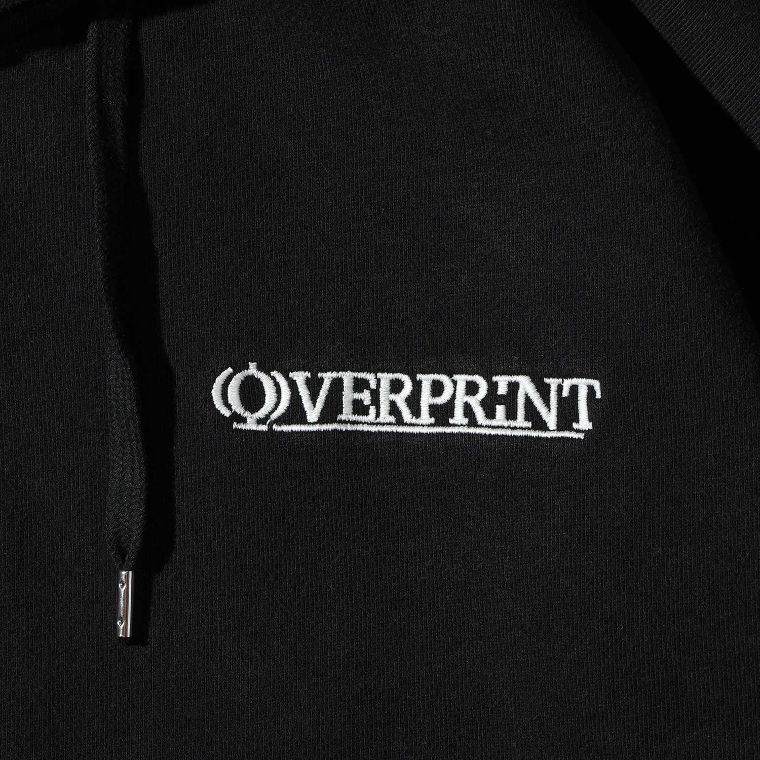 OVERPRINT Zip Hoodie