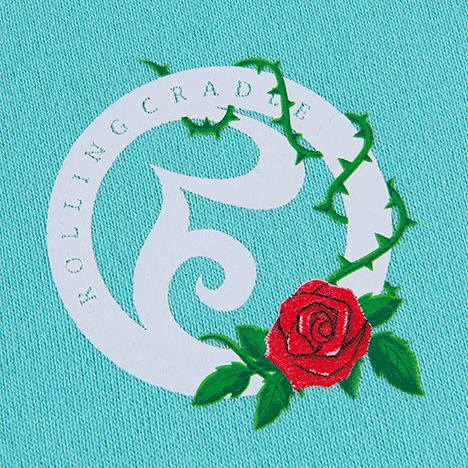 LOGO ROSE-HOODIE