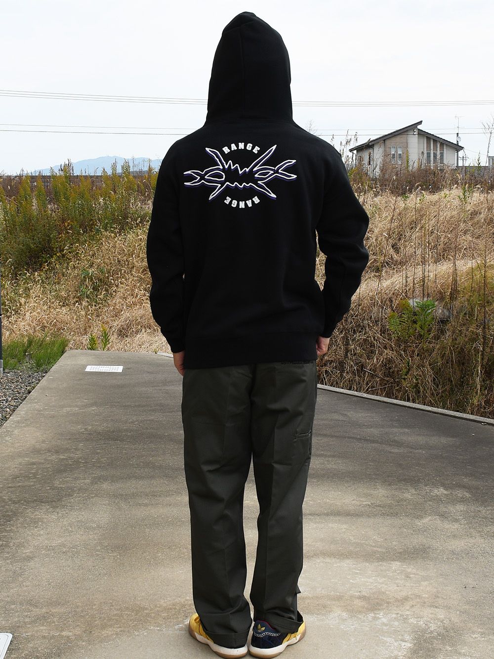 barbwire hoody 10oz