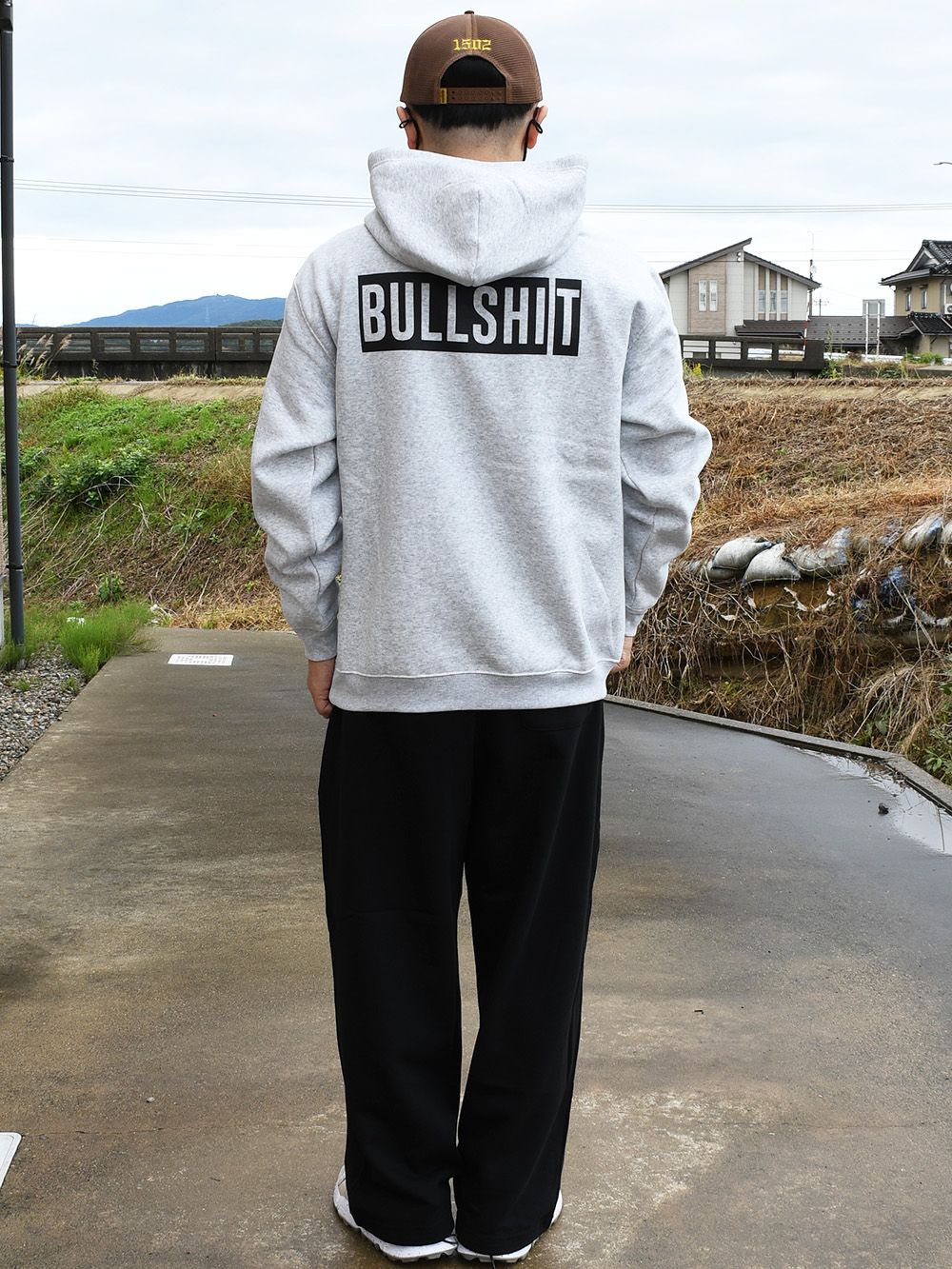 dogtalksbullshitwalks hoody 8.3oz 裏起毛