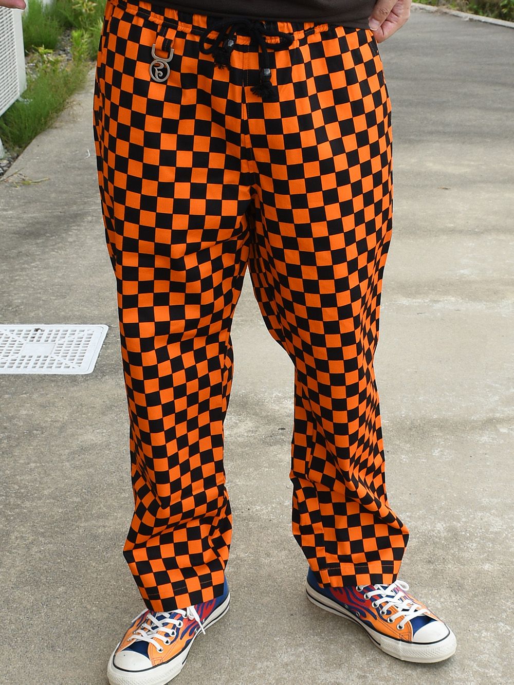 RC CHECKER WIDE-PANTS