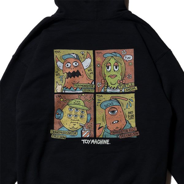 TM PAINT COLLAB TOYMACHINE FAMILY Sweat-Parka