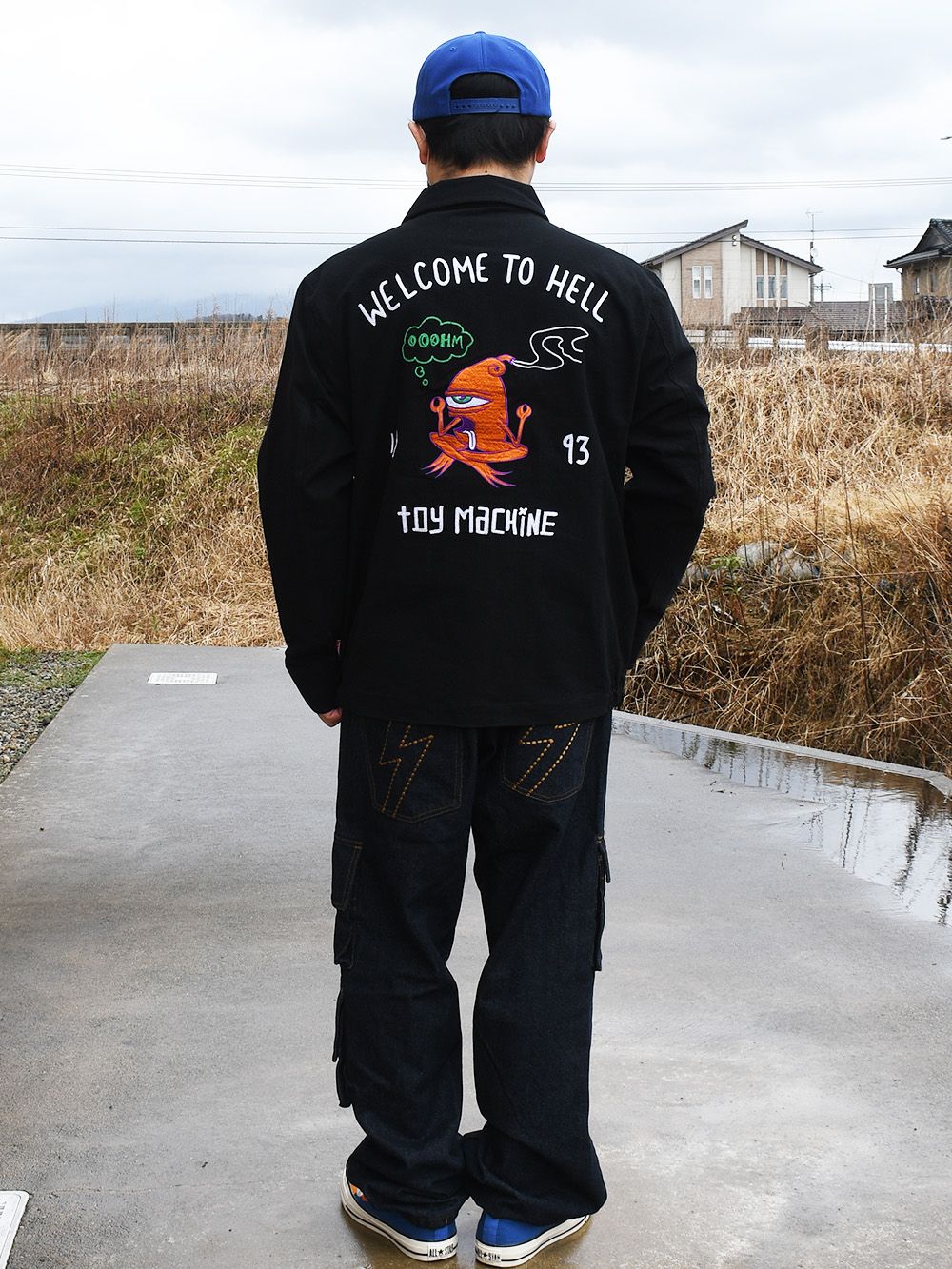 WELCOME TO HELL SOUVENIR-JACKET