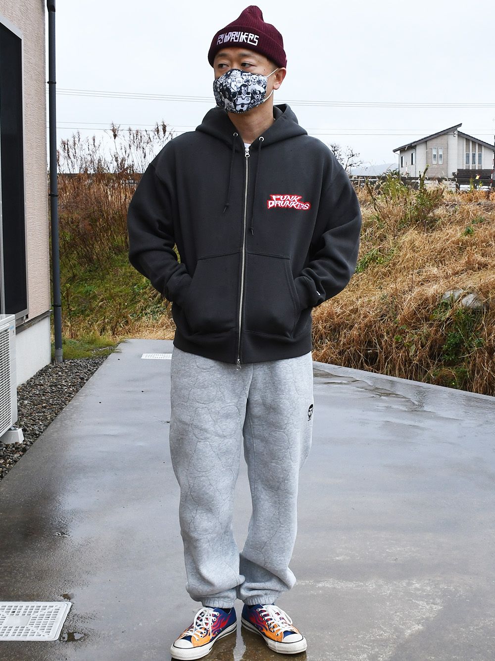 ギザロゴZIPパーカ