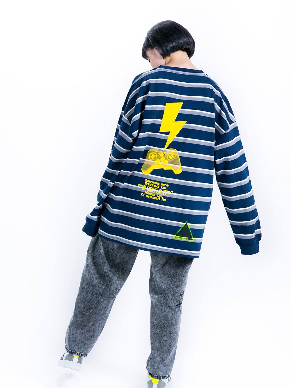 Game set Border Long Sleeve T-shirt