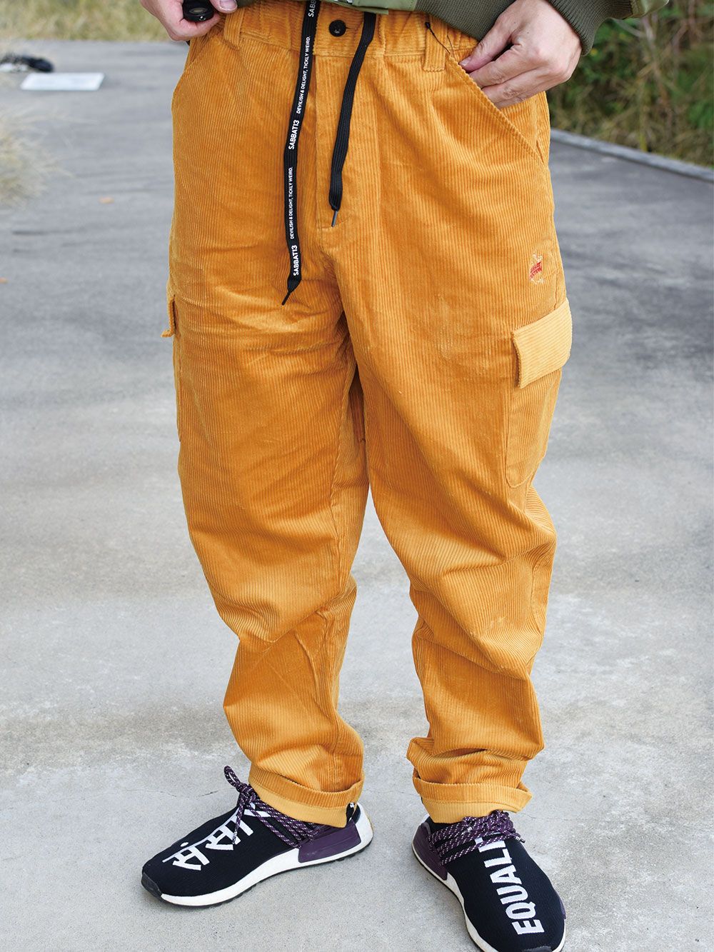 SABBAT13 - GHOST CORDUROY CARGO-PANTS | DOLL