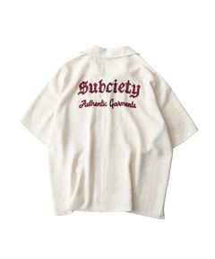 Classic chain embroidered shirt