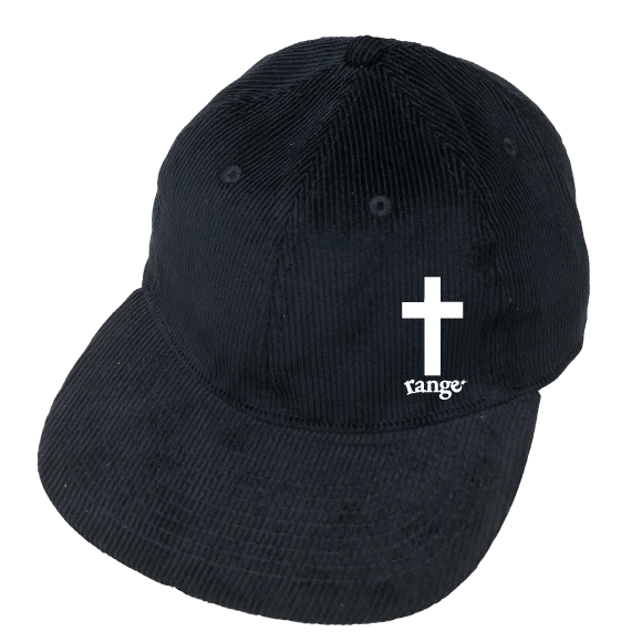 rg cross corduroy low cap