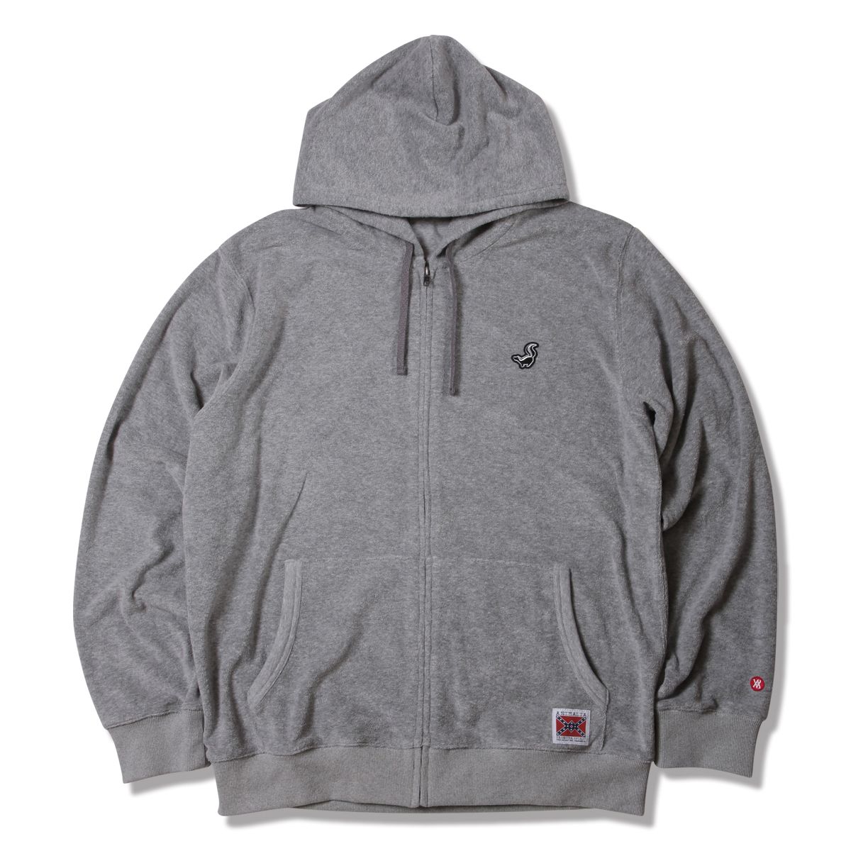 Pile Zip Up Hoodie