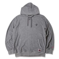 Pile Zip Up Hoodie