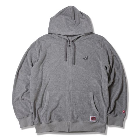 Pile Zip Up Hoodie