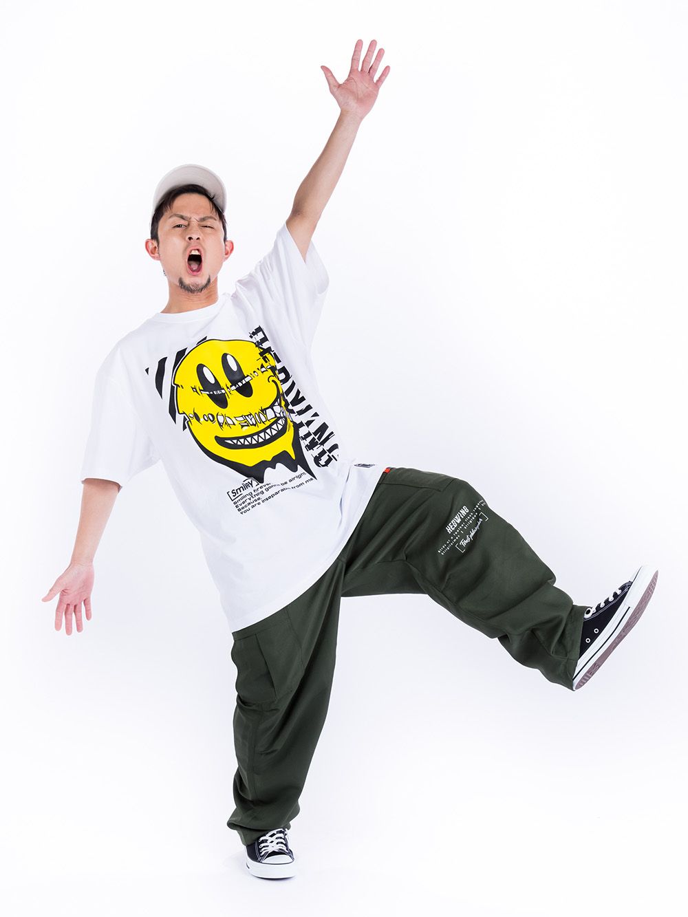 Slimy Smiley Big Silhouette T-Shirt