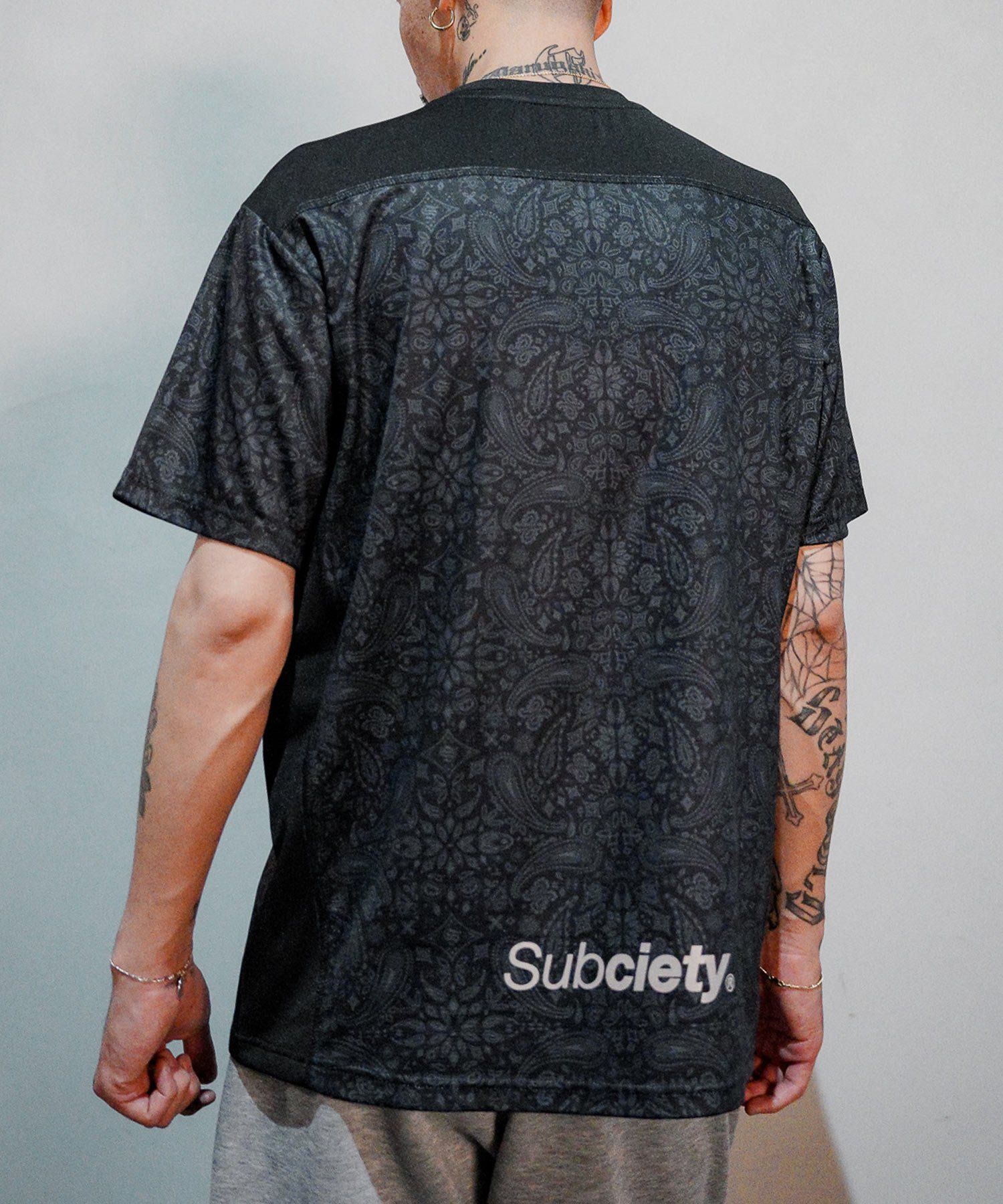 PAISLEY DRY TEE & ARM SLEEVE (SET)