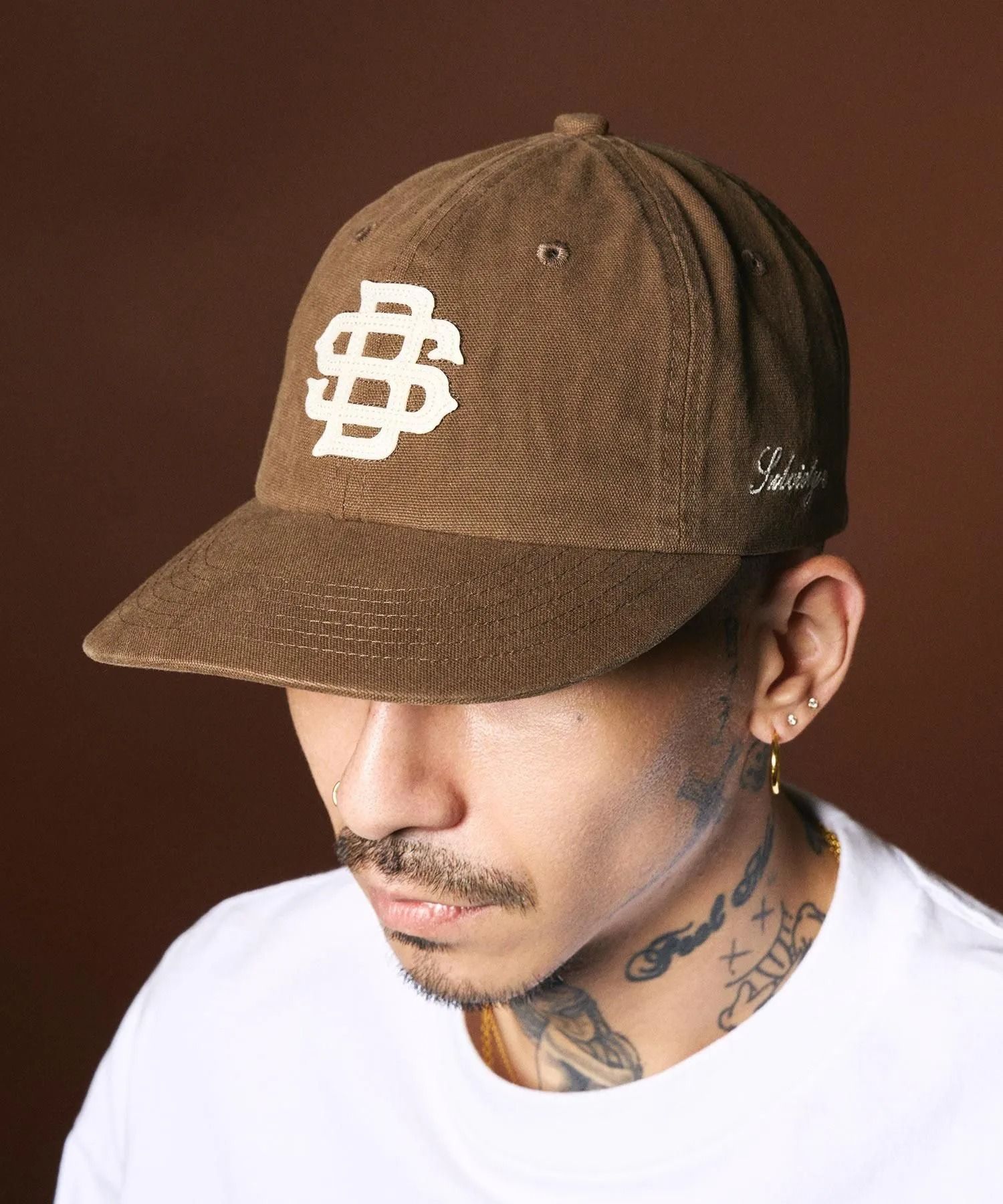Washed duck low cap