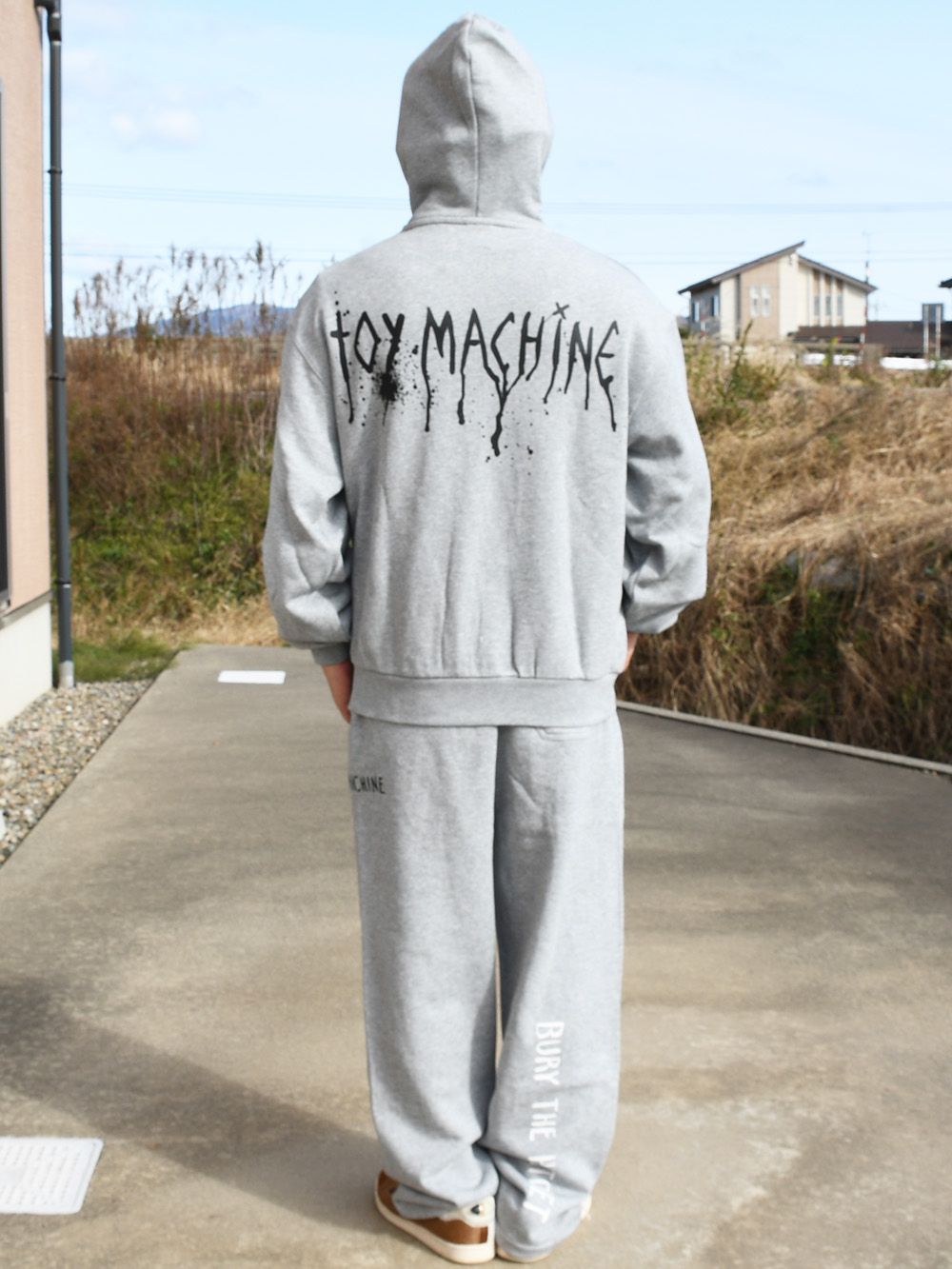 RORSCHACH SWEAT ZIP-PARKA