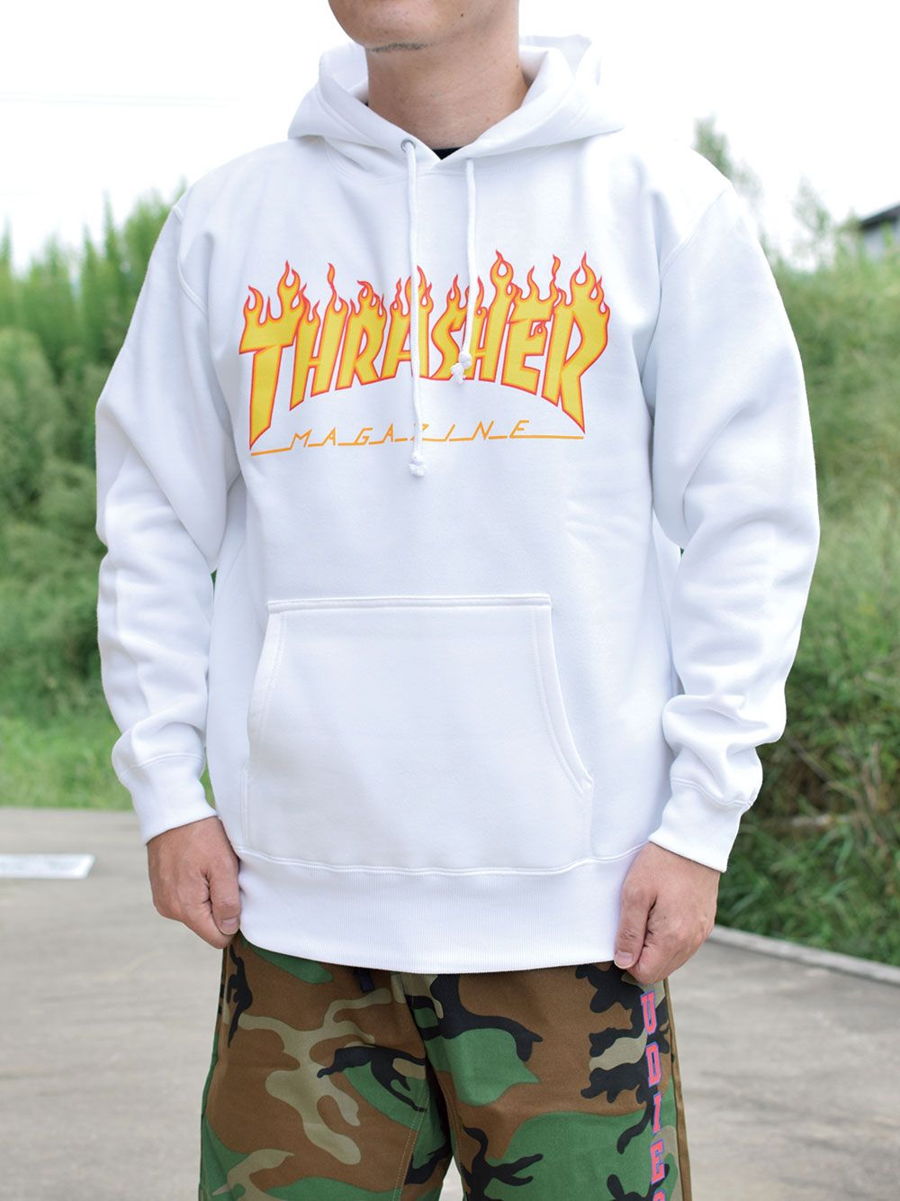 THRASHER - FLAME-HOODIE | DOLL