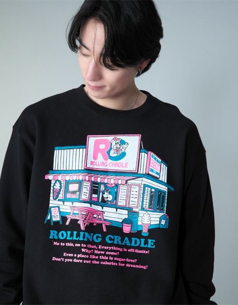 DINER SIGNBOARD CREW-NECK