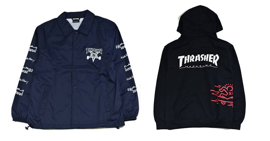 THRASHER×KEITH HARING！
