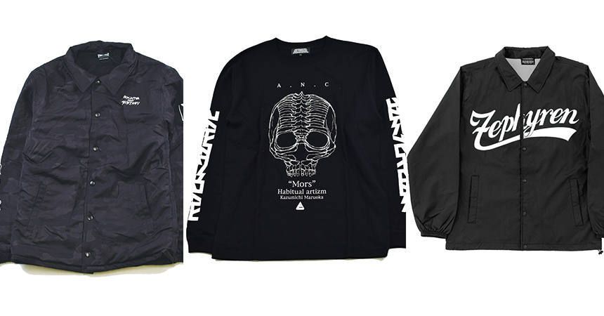 THRASHER,ANARC,ZEPHYREN 新作!