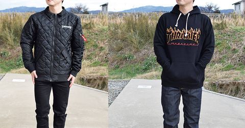 新作スタイリング！（THRASHER)