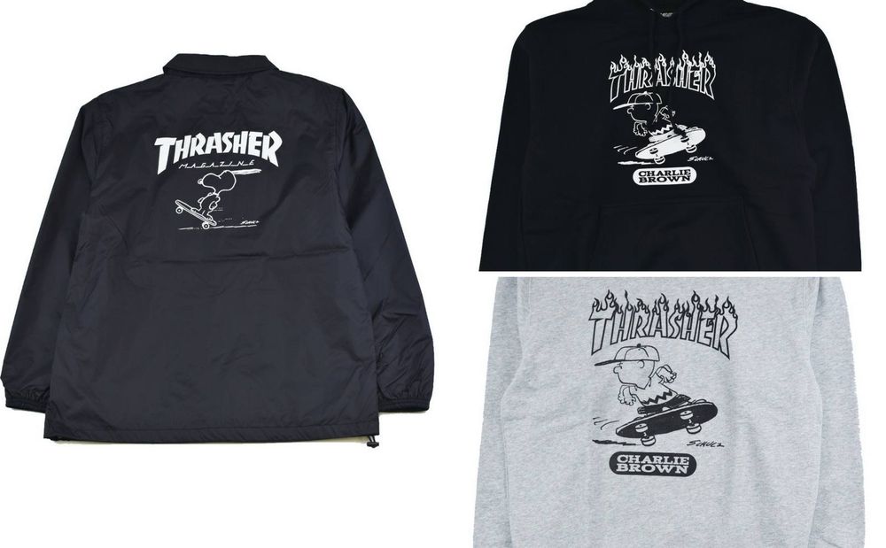 THRASHER×PEANUTS