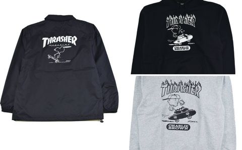 THRASHER×PEANUTS