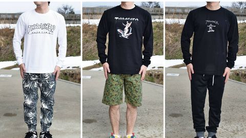 新作スタイリング（THRASHER)
