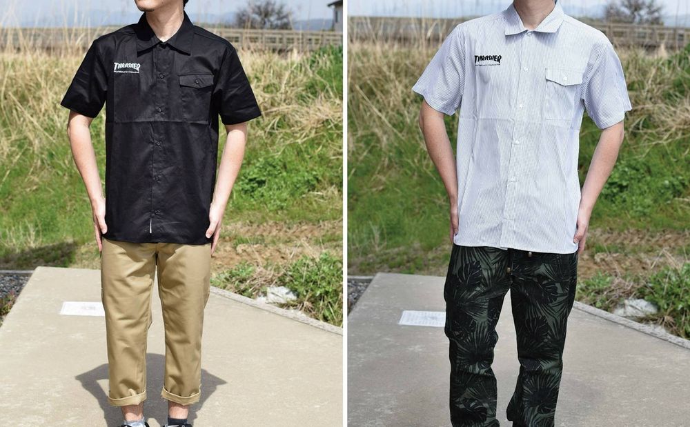 THRASHER WORK SHIRTS 入荷!
