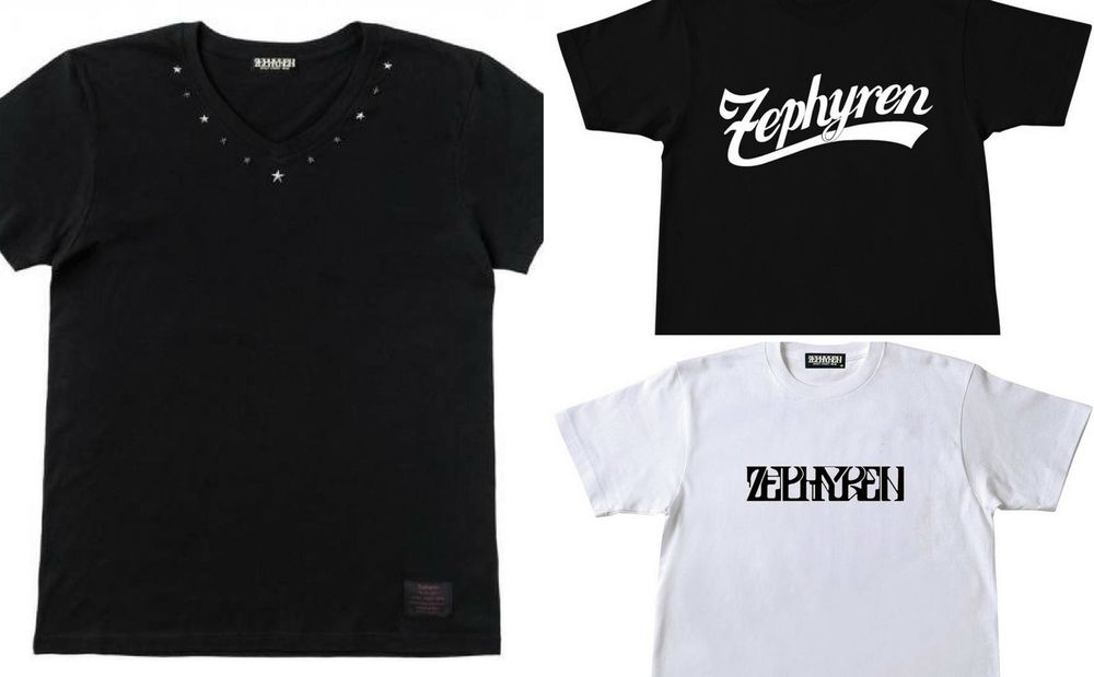ゼファレン定番T入荷！
