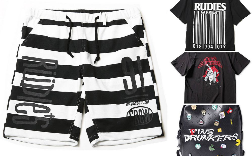 RUDIE'S,PUNKDRUNKERS 新作！