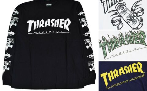 THRASHER 新作ロンT 入荷！