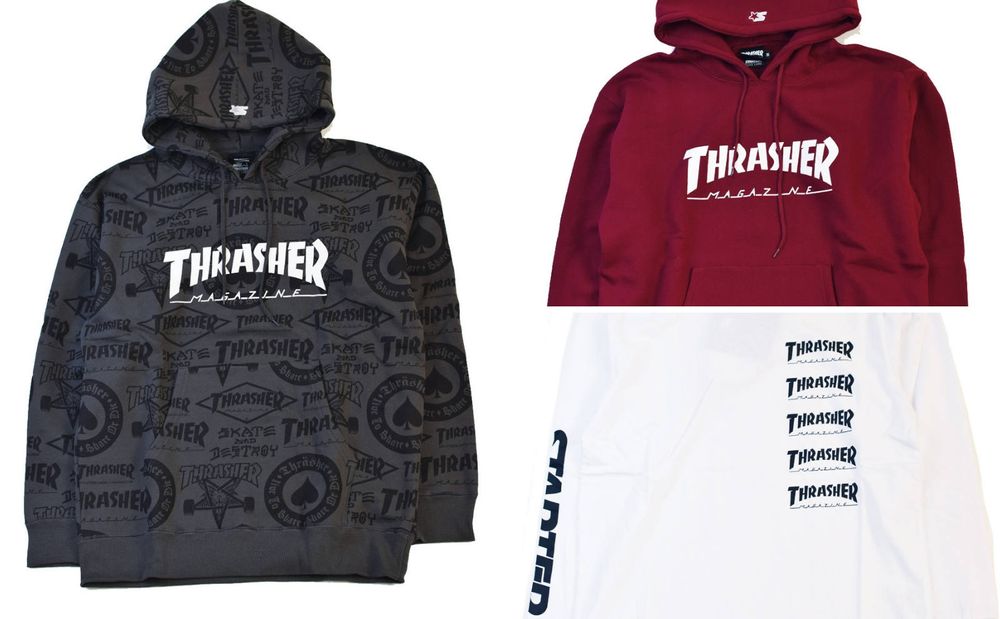 THRASHER×STARTER BLACK LABEL！